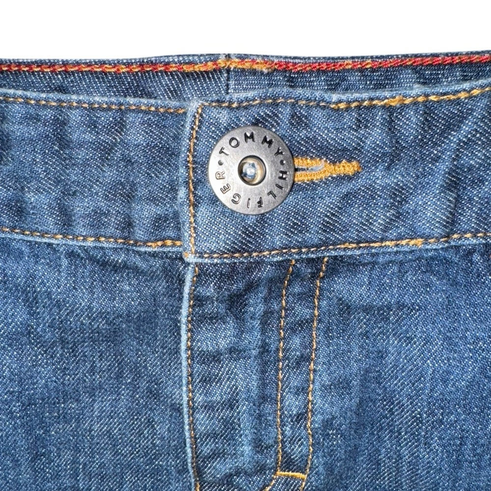 Tommy Hilfiger Vintage Denim Low Rise A-Line Skirt, Size 4 - Picture 6 of 9